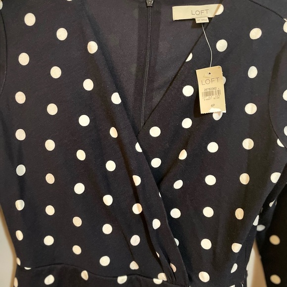 Loft polkadot maxi dress👗 - Picture 3 of 3